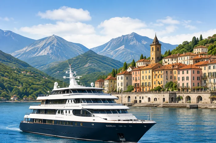 A boutique expedition ship